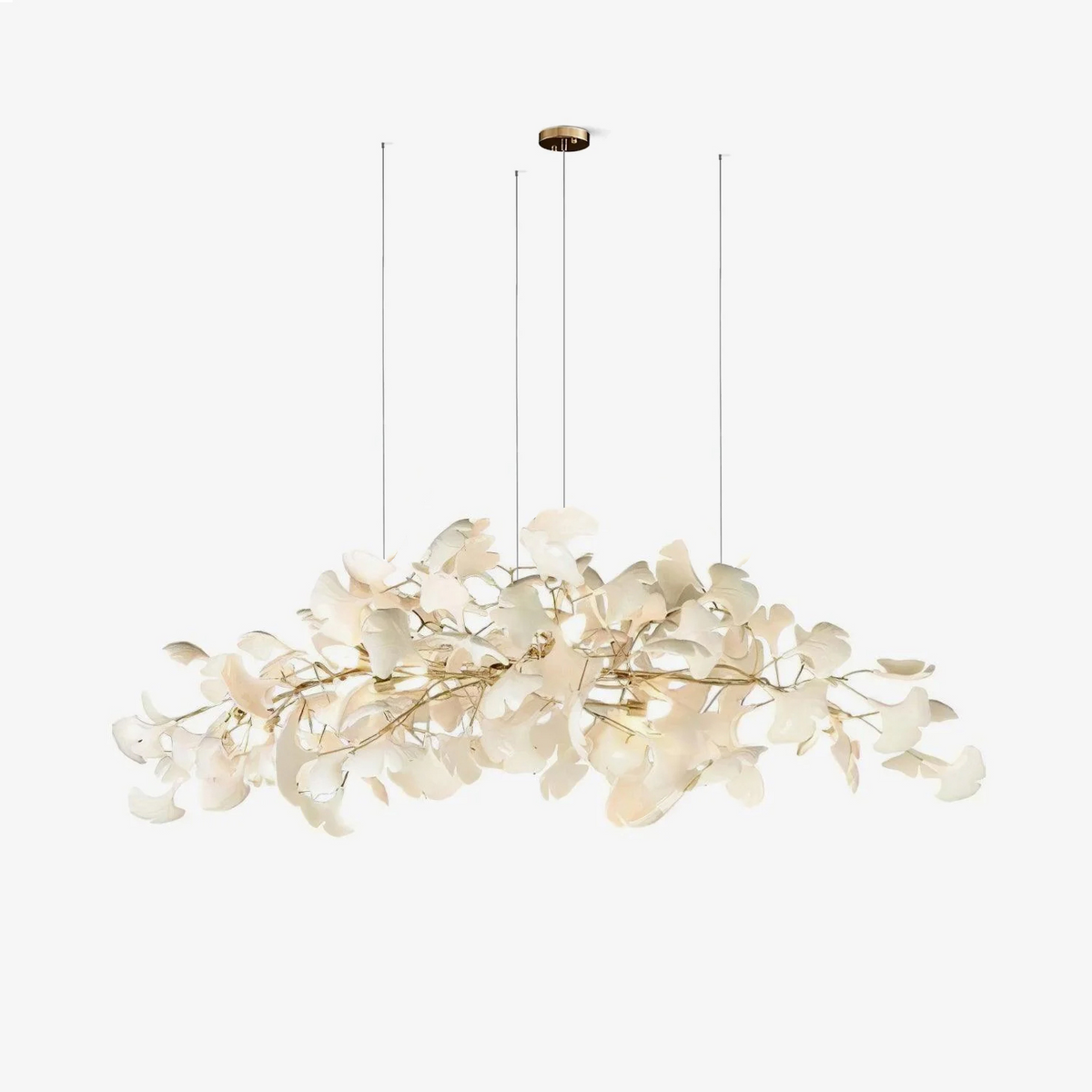 Gingko Plume Chandelier