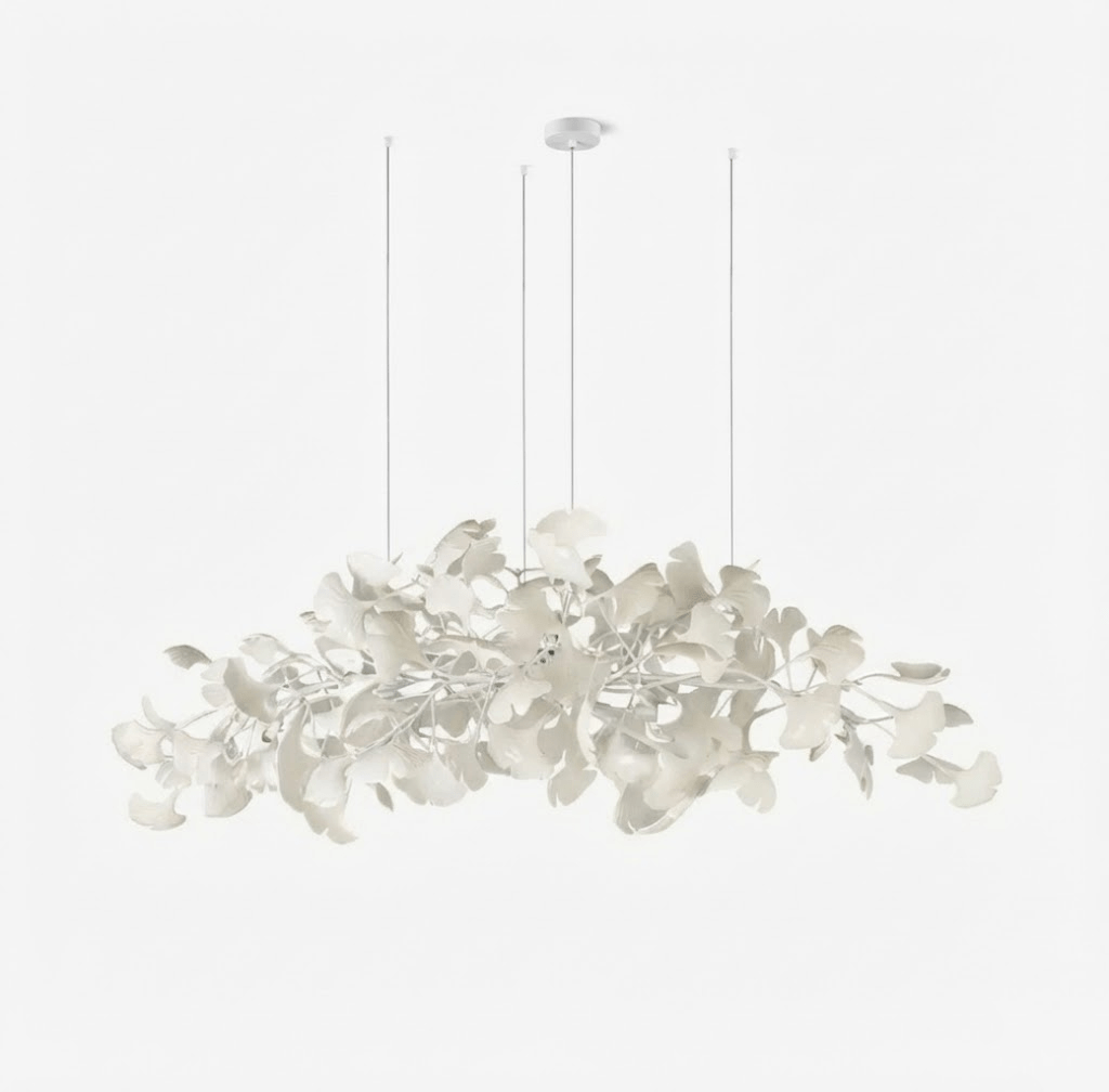 Gingko Plume Chandelier
