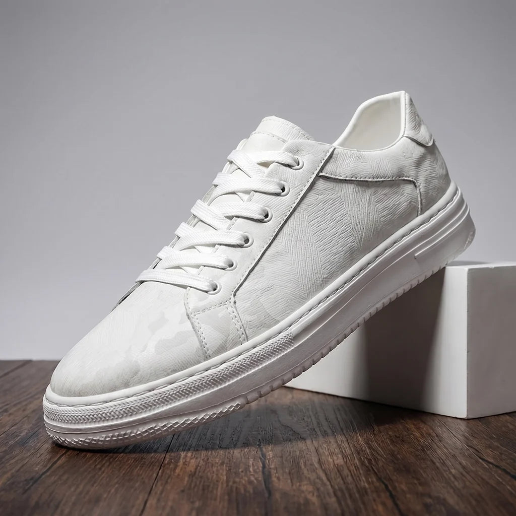 White Mason Vance Low-Top Sneakers 1