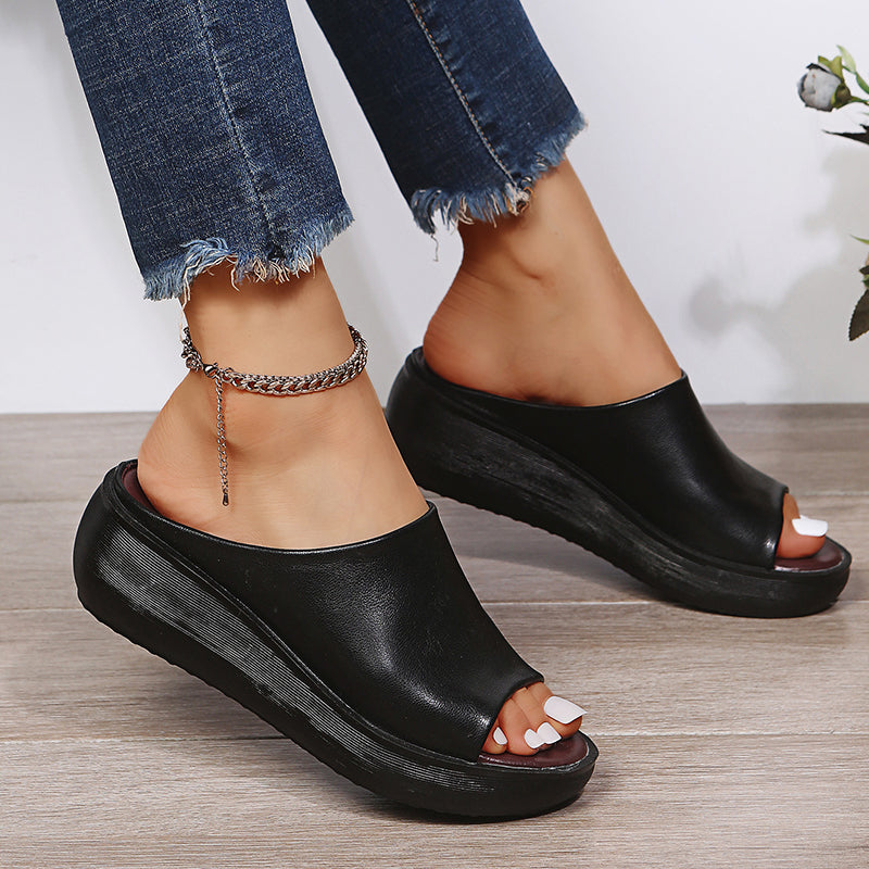 Elisa | Women Slip On Support Sandals With Sleek Design For Daily Wear Or Polished Outings