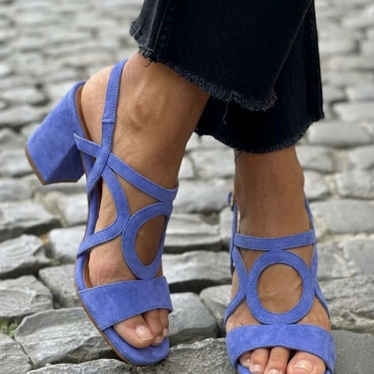 Valentina | Women Leather Summer Sandals For Warm Days City Walks Or Evening Dinners