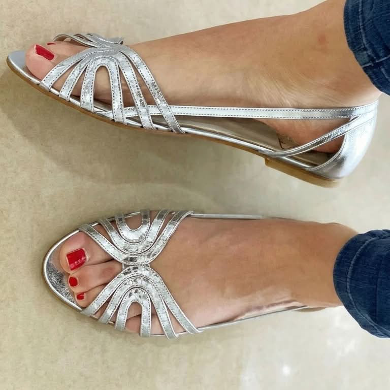 Eleonora | Women Embellished Leather Sandals For Summer Mornings Or Polished Dinners