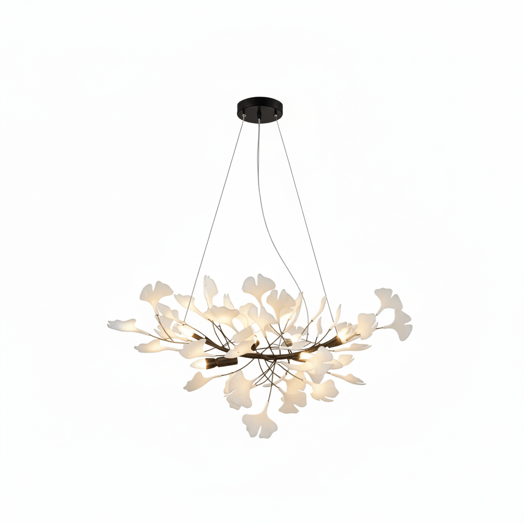 Horizon Bloom Gingko Chandelier