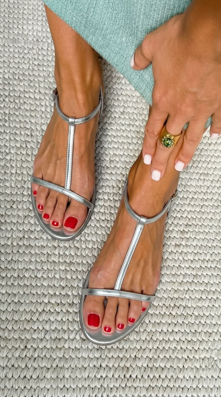 Rosalba | Women Embellished Leather Sandals For Spring Or Summer Days And Evenings