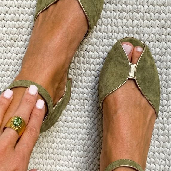 Olivia | Women Leather Summer Sandals For Everyday Wear Or Evening Outings