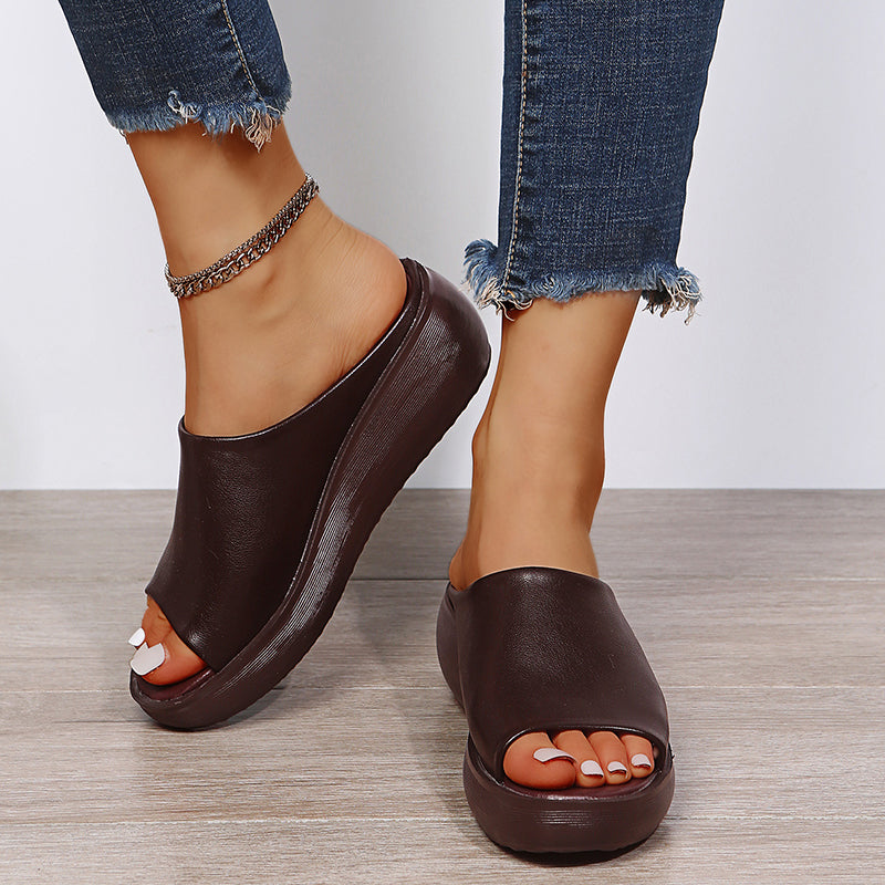Elisa | Women Slip On Support Sandals With Sleek Design For Daily Wear Or Polished Outings