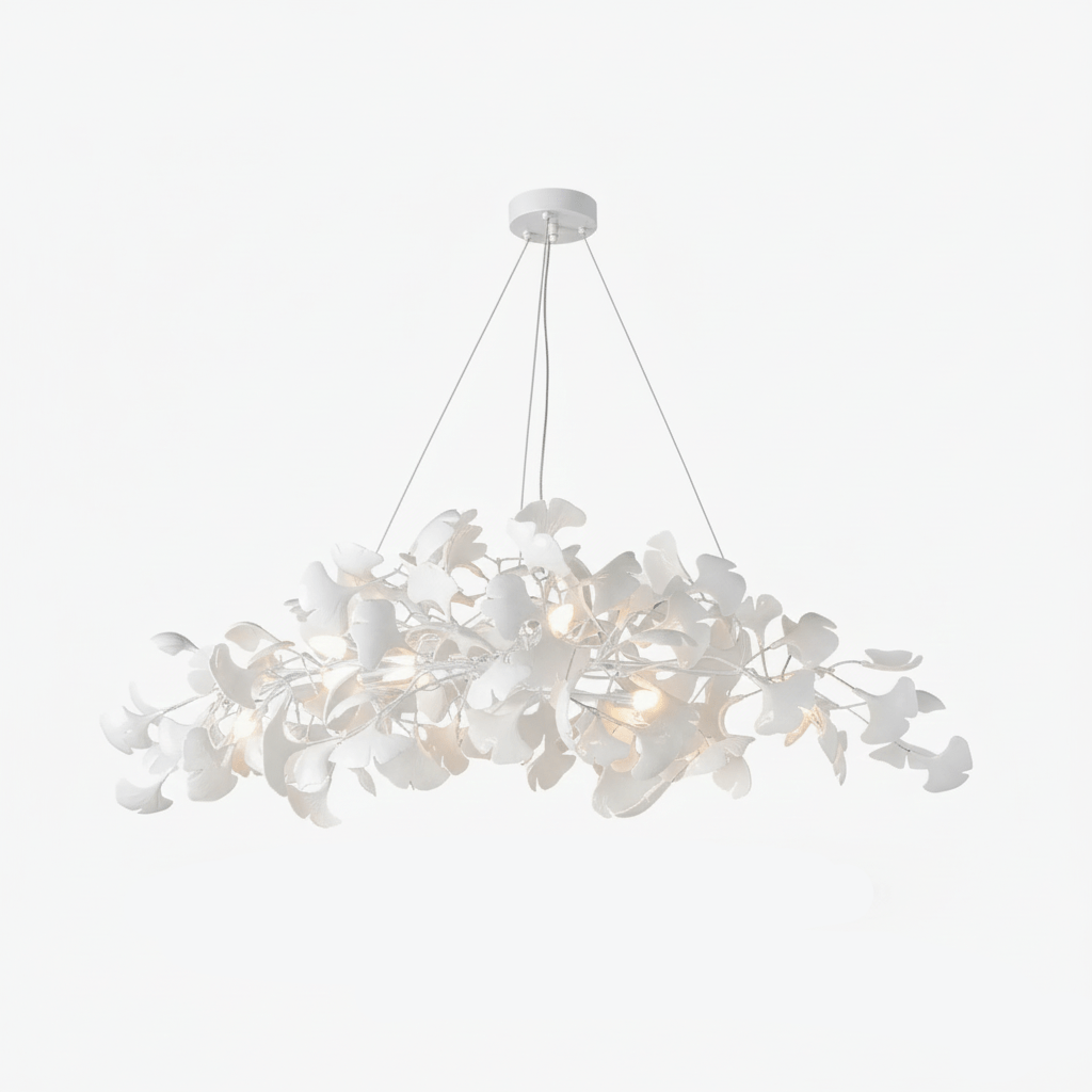 Gingko Plume Chandelier