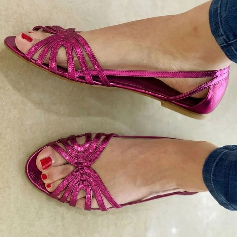 Eleonora | Women Embellished Leather Sandals For Summer Mornings Or Polished Dinners