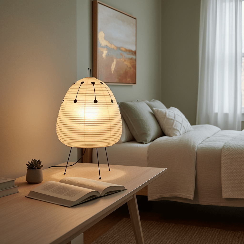 Japanese Lantern Table Lamp