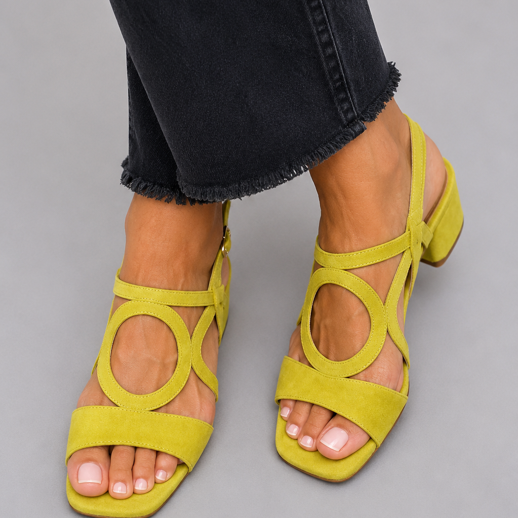 Valentina | Women Leather Summer Sandals For Warm Days City Walks Or Evening Dinners