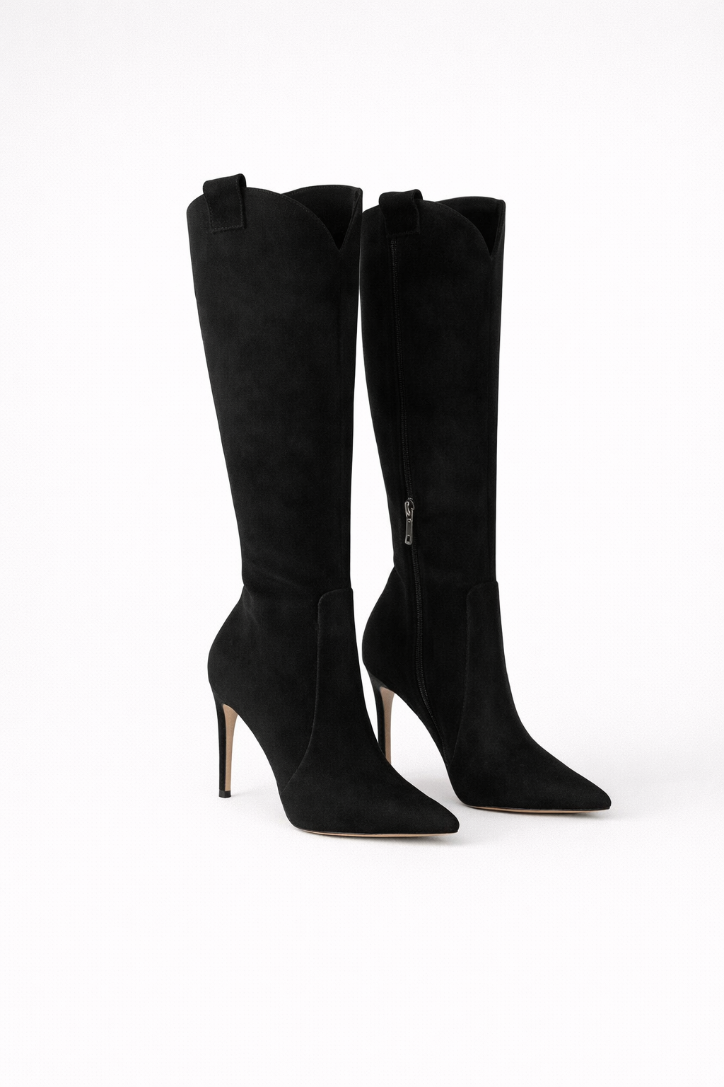 Vivienne | Women Knee High Heeled Boots