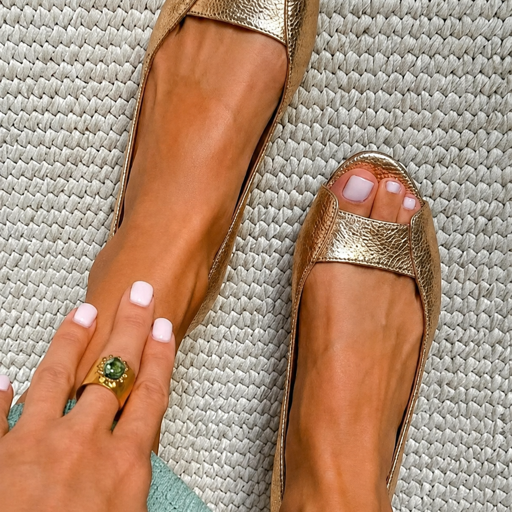 Adelina | Women Embellished Leather Sandals For Summer Days Or Special Occasions
