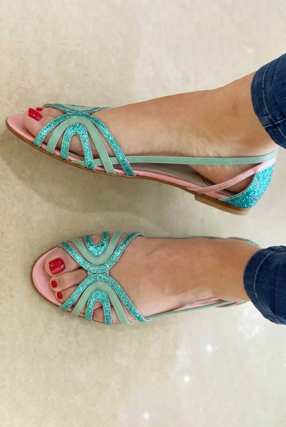 Eleonora | Women Embellished Leather Sandals For Summer Mornings Or Polished Dinners