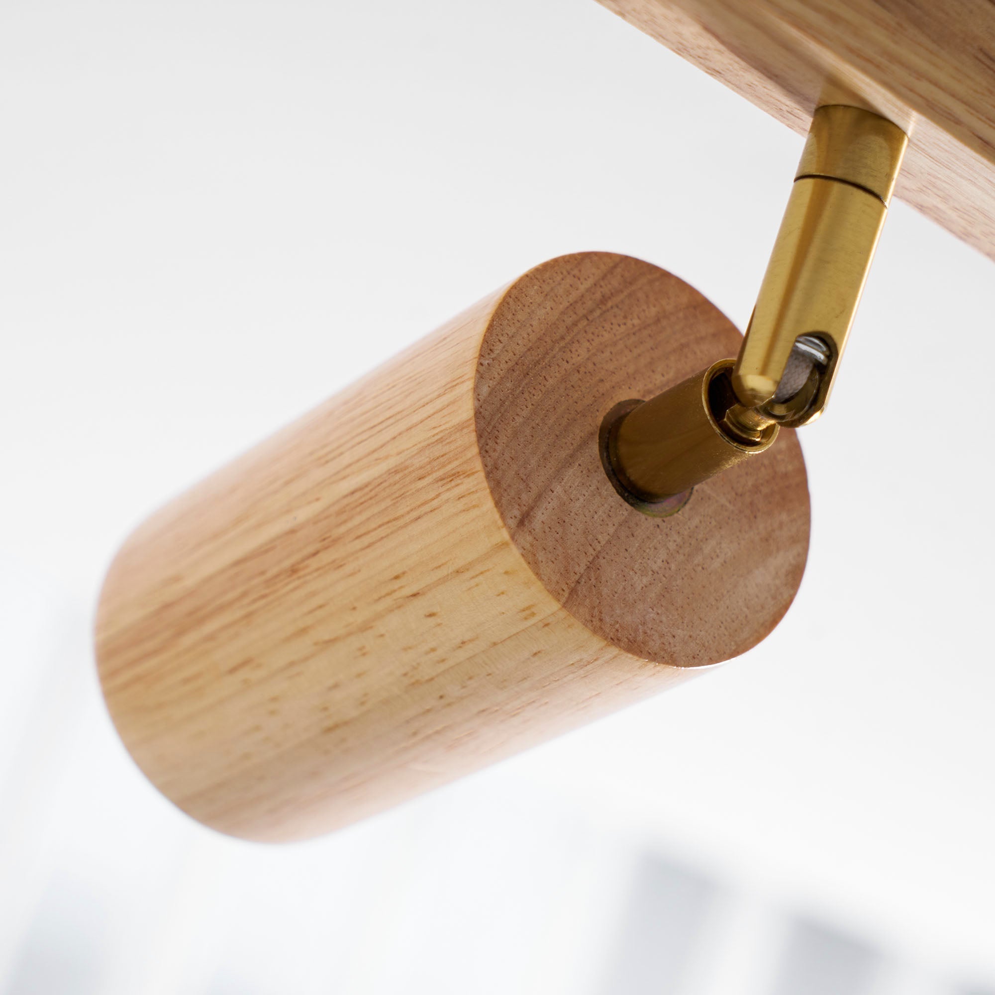 Natural Wood Beam Spotlight Light