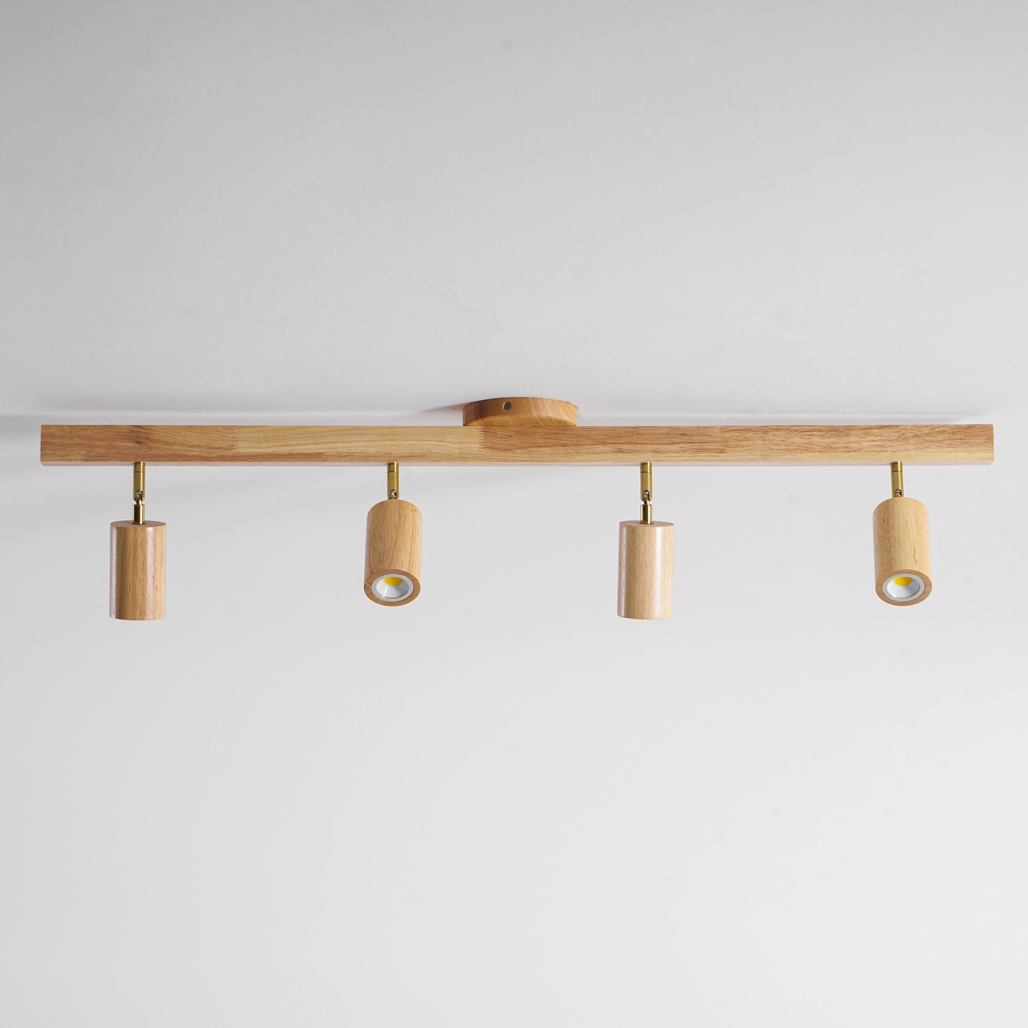 Natural Wood Beam Spotlight Light
