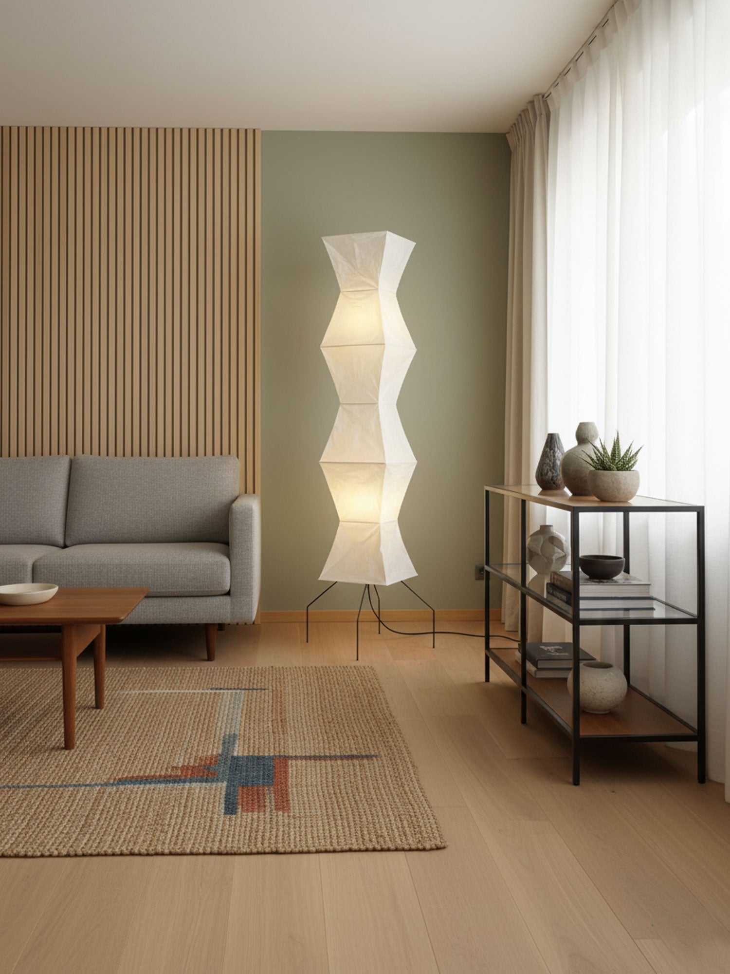 Rice Paper Floor Lamp