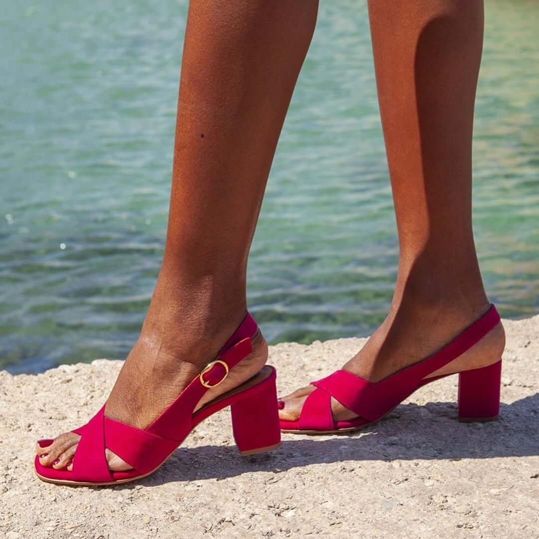 Celeste | Women Leather Summer Sandals For Coastal Days Or Everyday Wear