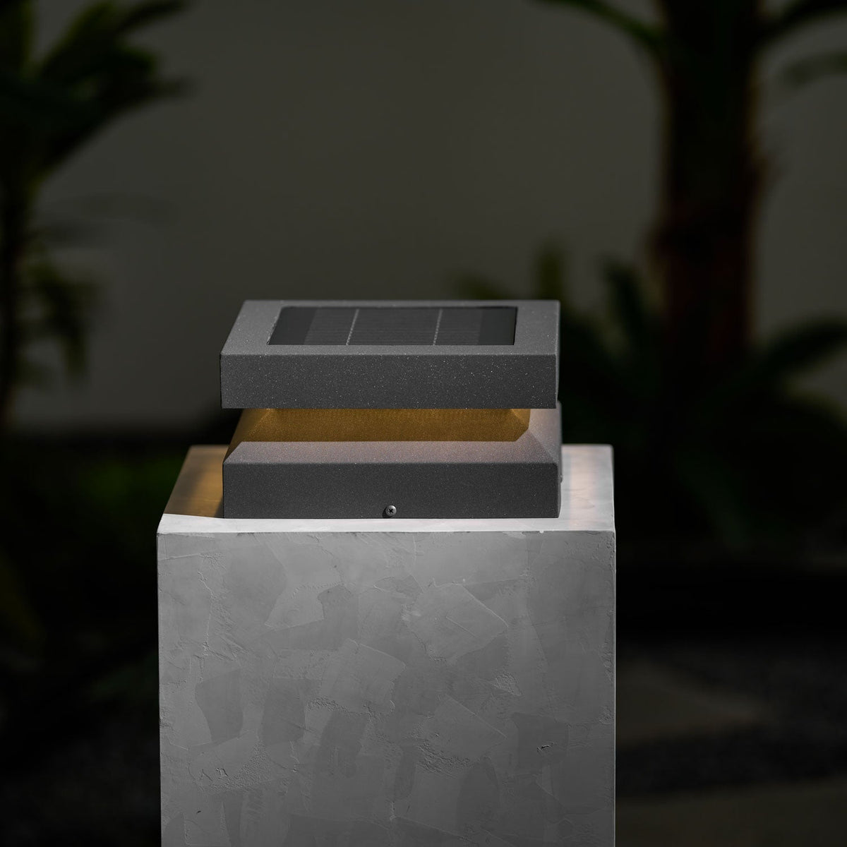 Square Post Outdoor Light