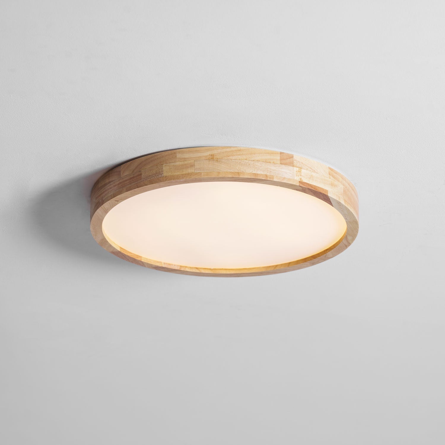 Wooden Geometric Ceiling Light