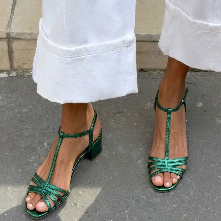 Allegra | Women Embellished Leather Sandals For Everyday Summer Wear Or Special Occasions
