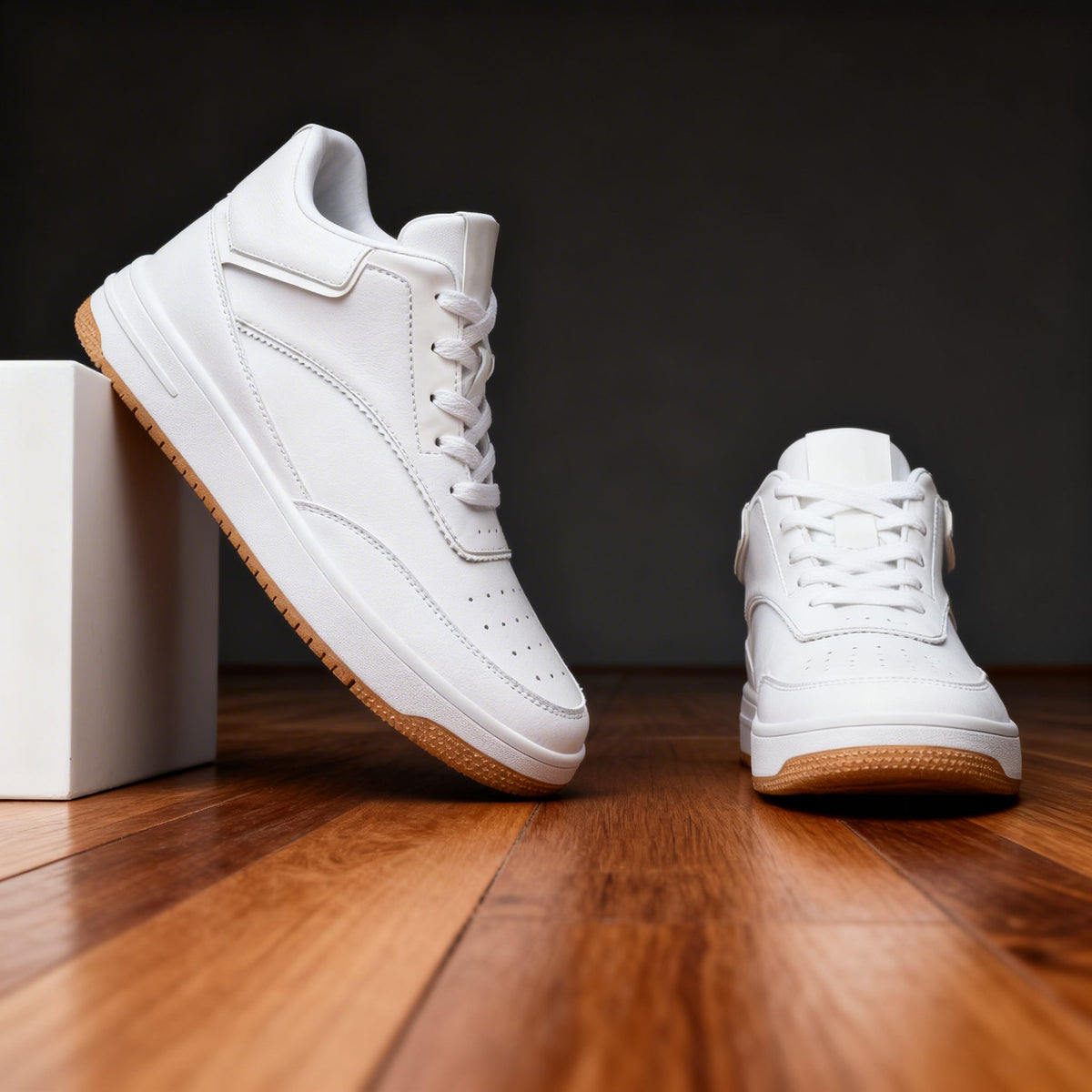Desmond | Men Sneakers With Smooth Rich Upper Padded Collar Cushioned Insole And Sturdy Outsole For Daily Wear