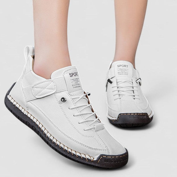 Kymberleigh | Women Slip On Sneakers With Slow Rebound EVA Sole Roomy Toe Box Arch Support And Elastic Panels