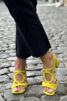 Valentina | Women Leather Summer Sandals For Warm Days City Walks Or Evening Dinners