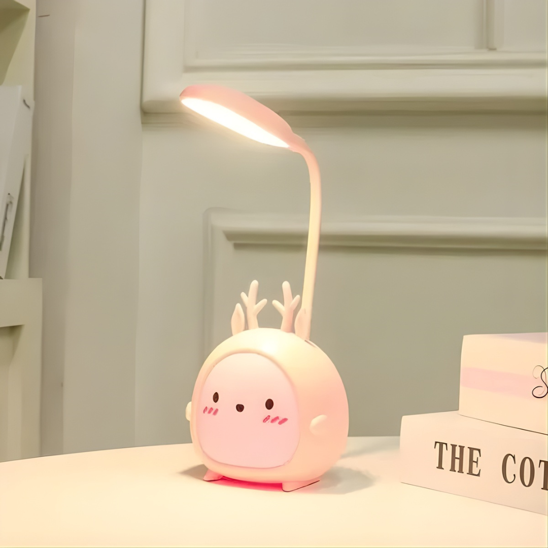 Gentle LED Reading Lamp with Flexible Neck and USB Connection