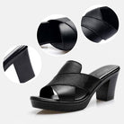 Gisèle | Women Heeled Sandals With Padded Sole Adjustable Strap And Slip Resistant Outsole For Summer Days