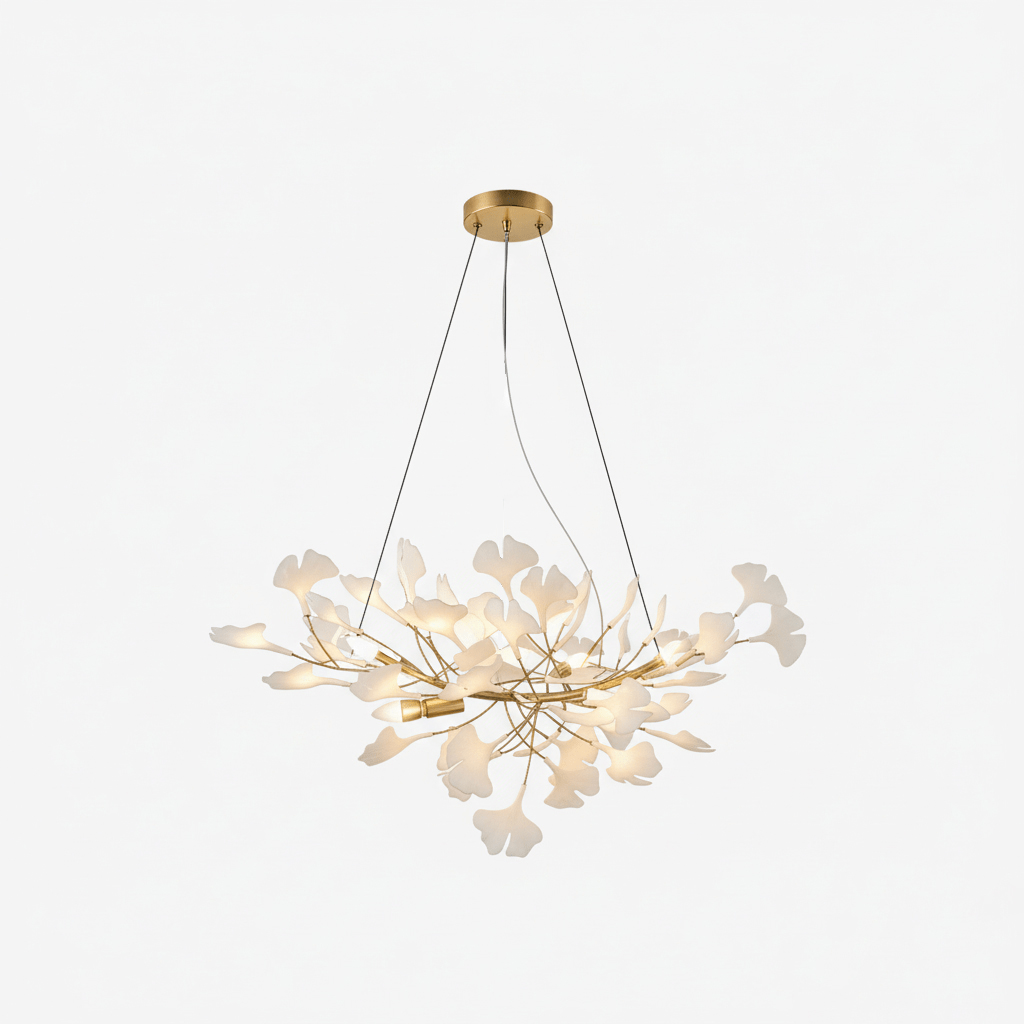 Horizon Bloom Gingko Chandelier