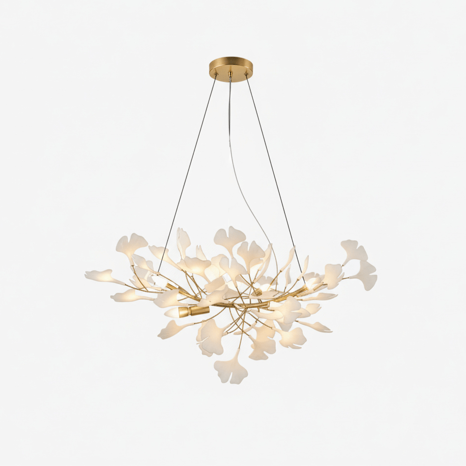 Horizon Bloom Gingko Chandelier