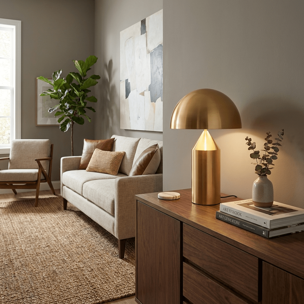 Atollo Metal Table Lamp