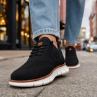 Black Sargent Breathable Knit Sneakers 3