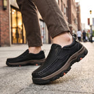 Black Lindley Chunky Sole Loafers 3