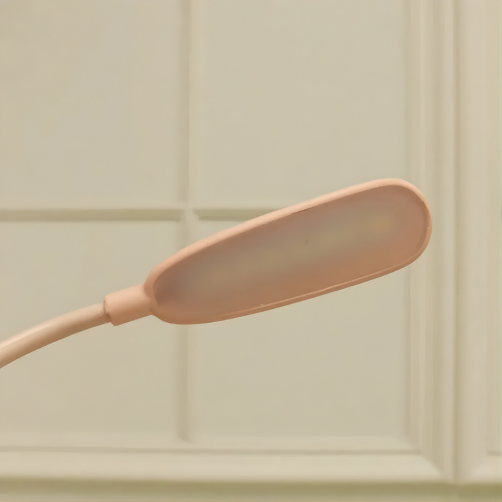 Gentle LED Reading Lamp with Flexible Neck and USB Connection