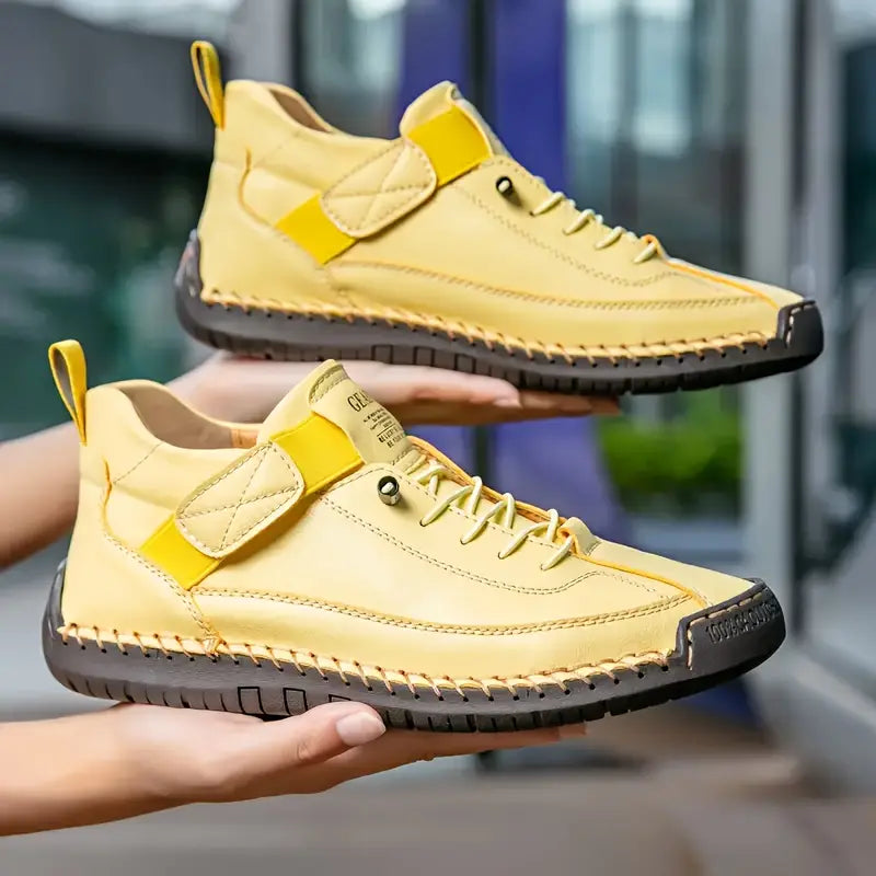 Saela | Women Slip On Sneakers With Wide Toe Box Elastic Side Panels And Supportive Sole For Summer Days