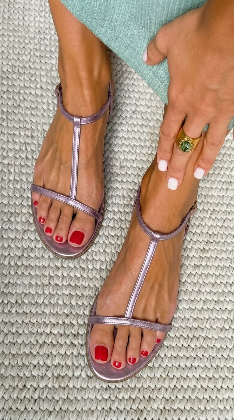 Rosalba | Women Embellished Leather Sandals For Spring Or Summer Days And Evenings