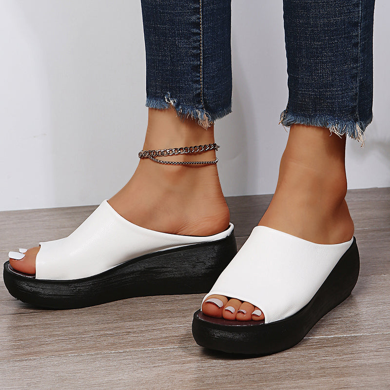 Elisa | Women Slip On Support Sandals With Sleek Design For Daily Wear Or Polished Outings