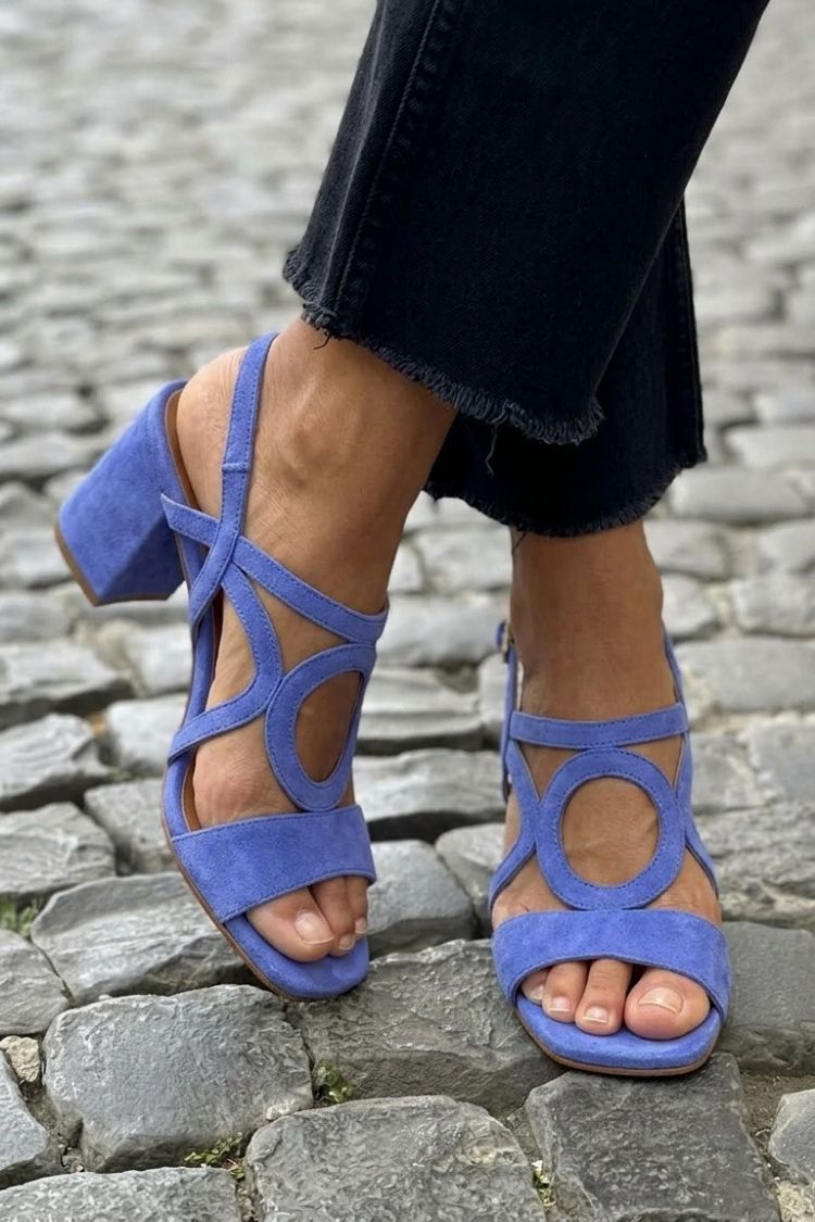 Valentina | Women Leather Summer Sandals For Warm Days City Walks Or Evening Dinners