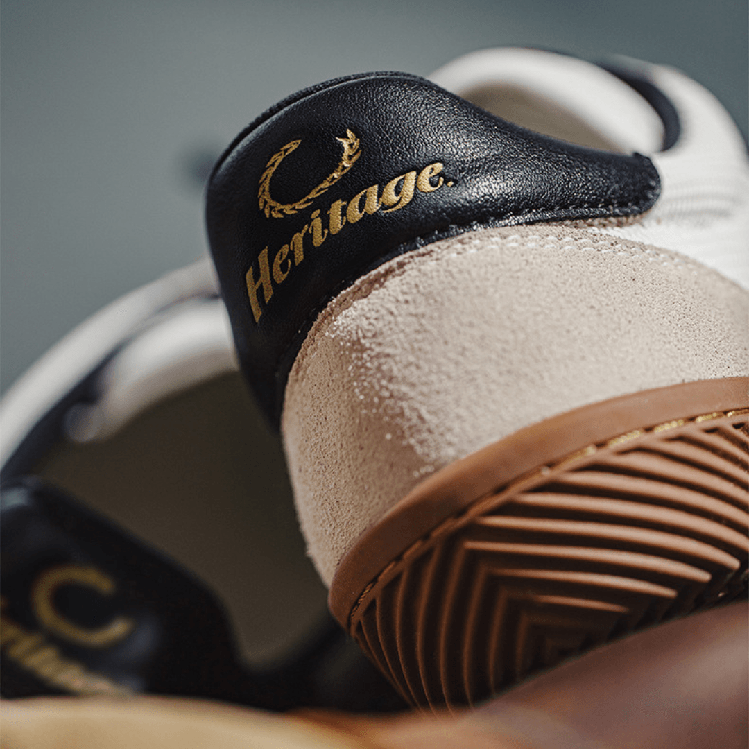 Percival | Men Retro Eighties Trainers With EVA Midsole Rubber Edge And Padded Heel For Everyday Wear
