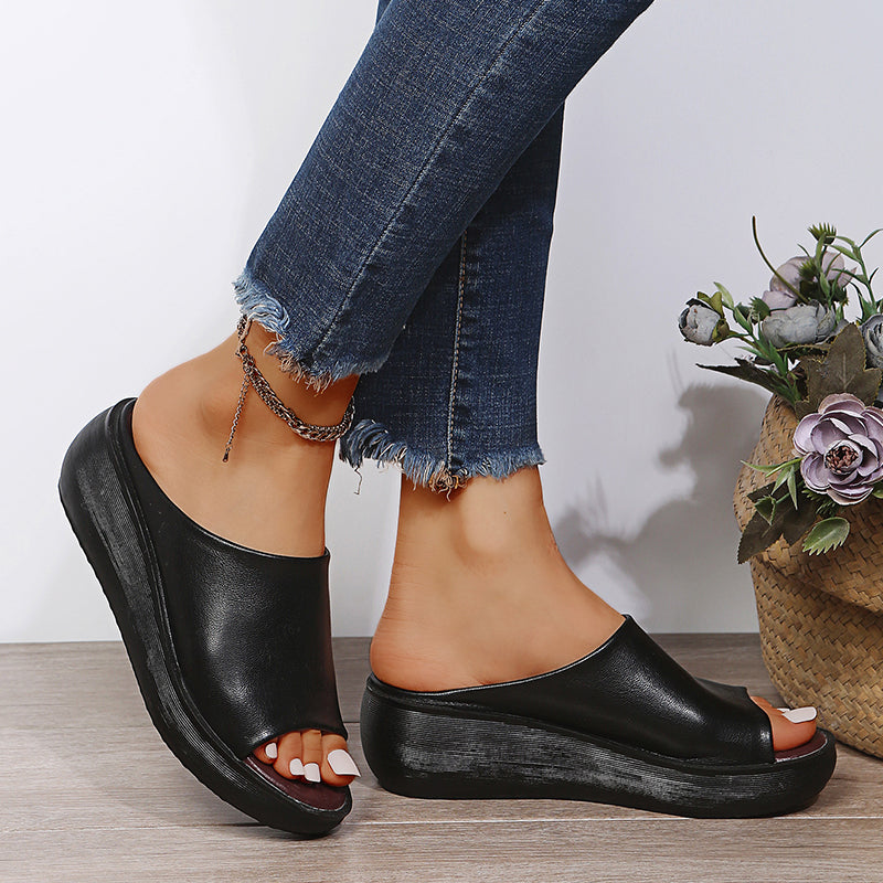 Elisa | Women Slip On Support Sandals With Sleek Design For Daily Wear Or Polished Outings