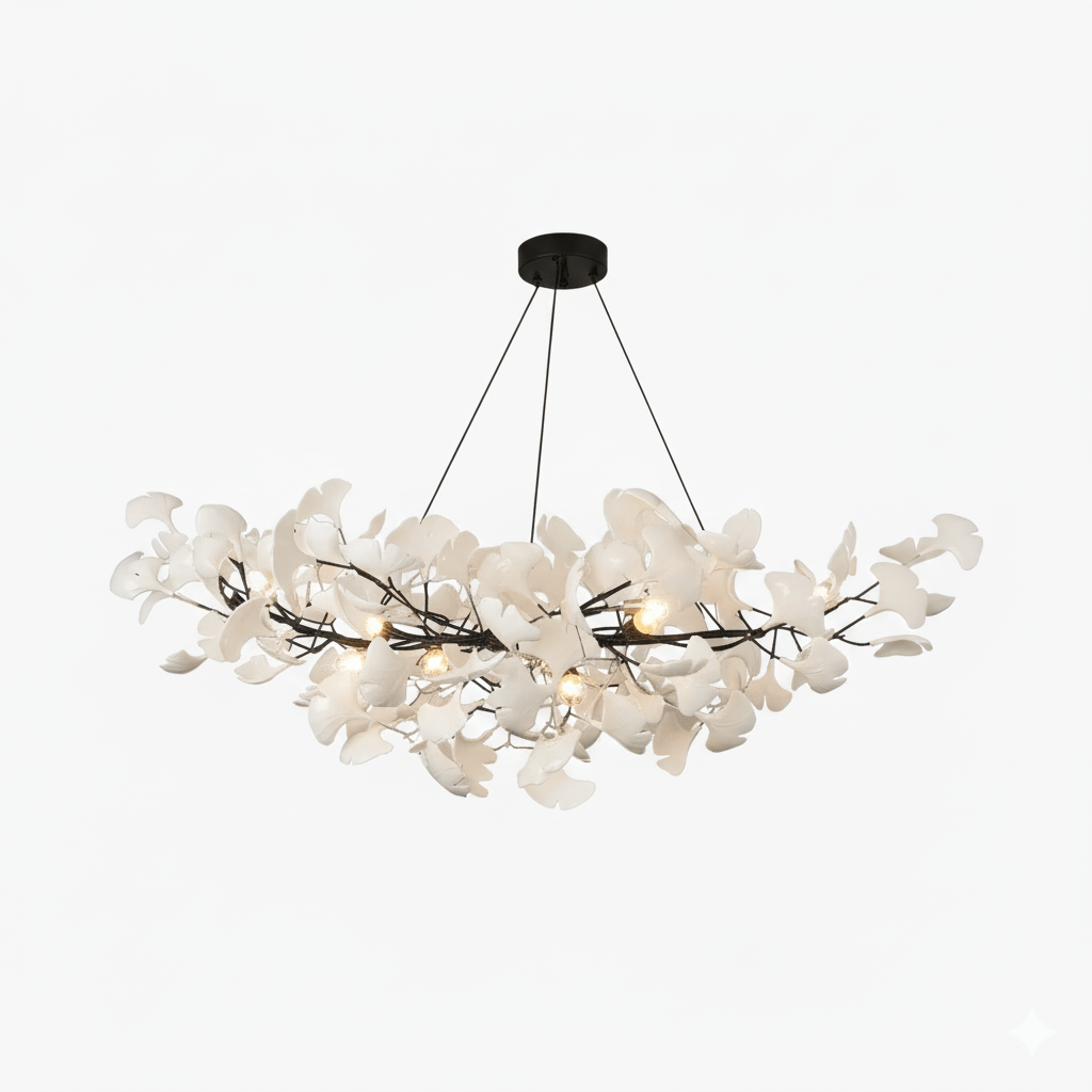 Horizon Bloom Gingko Chandelier
