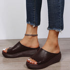 Elisa | Women Slip On Support Sandals With Sleek Design For Daily Wear Or Polished Outings