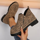 Raely | Women Boots With Side Zipper Arch Support Cushioned Insole And Sturdy Outsole For Autumn Or Office