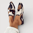 Belmonte | Women Moccasin Loafers With Abstract Print For City Days And Everyday Wear