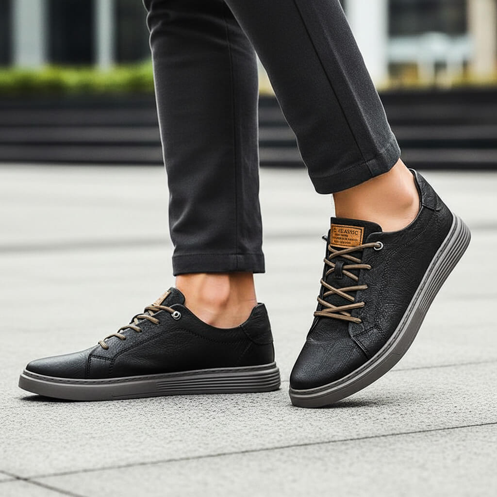 Mazzarini Italian Leather Sneakers - York Miller
