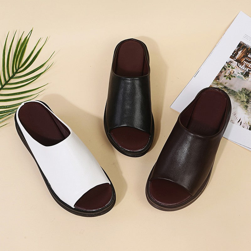 Elisa | Women Slip On Support Sandals With Sleek Design For Daily Wear Or Polished Outings