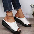 Elisa | Women Slip On Support Sandals With Sleek Design For Daily Wear Or Polished Outings