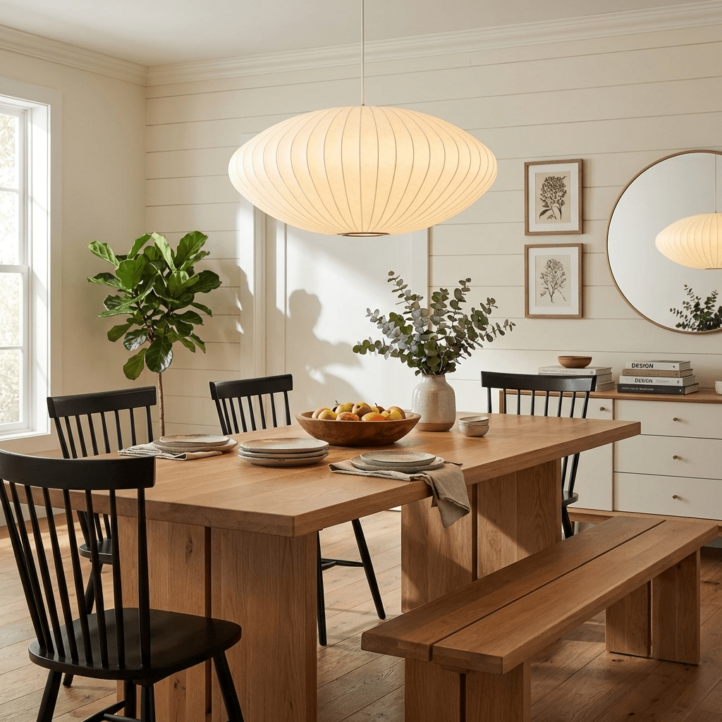 Crisscross Bubble Pendant Light
