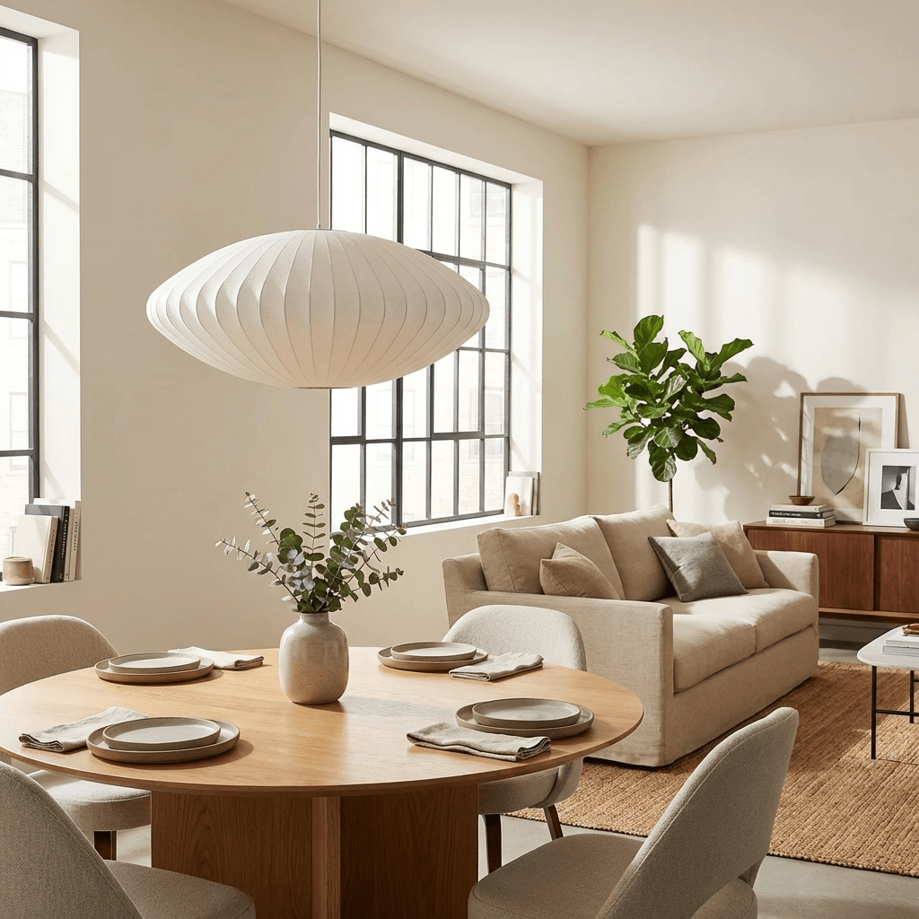 Crisscross Bubble Pendant Light